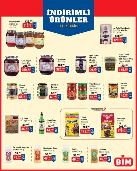 BİM aktüel broşür