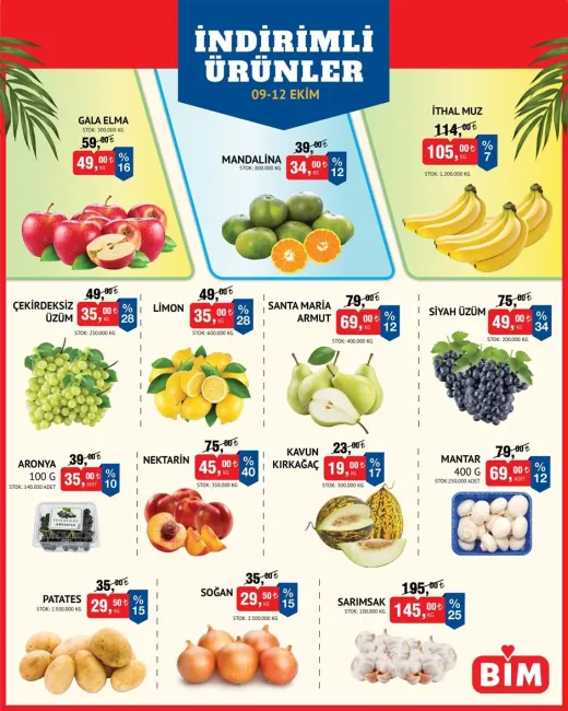 BİM aktüel broşür