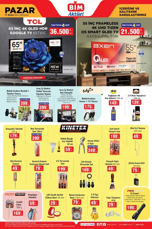BİM aktüel broşür
