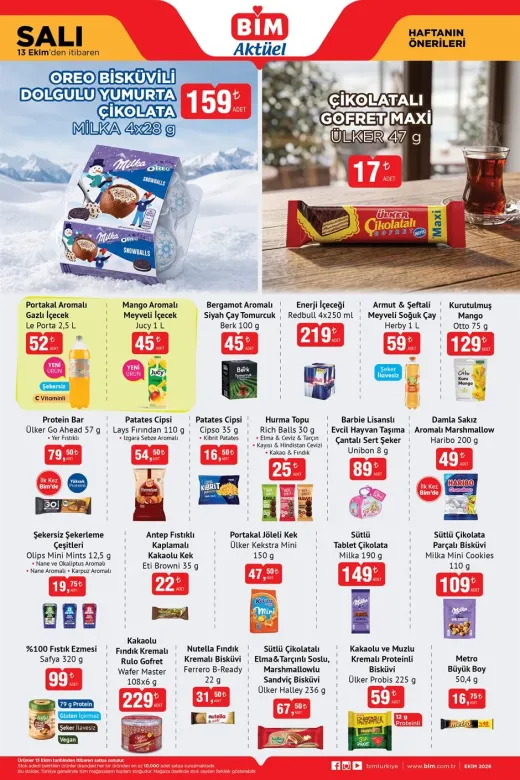 BİM aktüel broşür