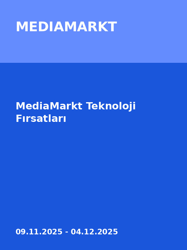 MediaMarkt Teknoloji Fırsatları