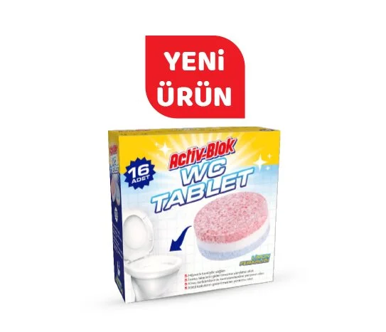 Activ Blok Tuvalet Temizleme Tableti