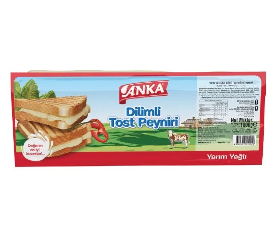 Anka Yarım Yağlı Dilimli Tost Peyniri