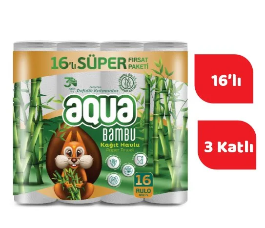 Aqua Bambu Kağıt Havlu