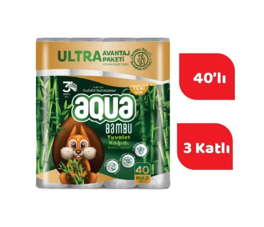 Aqua Bambu Tuvalet Kağıdı