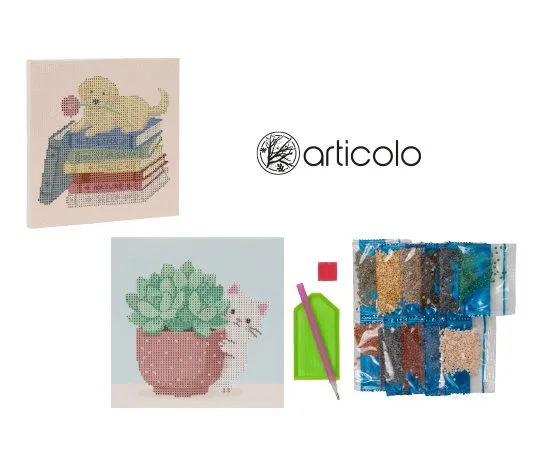 Articolo Kristal Taşlı Tablo Yapım Seti