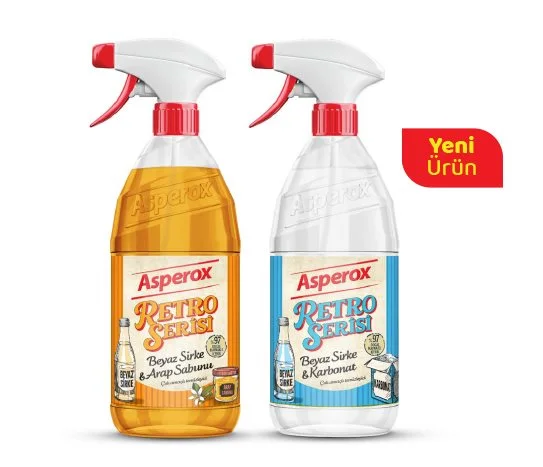 Asperox Çok Amaçlı Temizleyici Retro Serisi