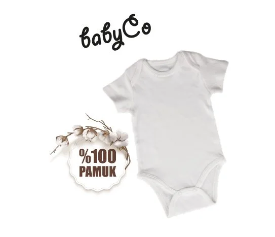 Baby Co Kısa Kollu Body Bebek