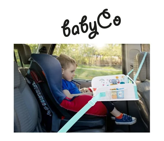 Babyco Araç İçi Baskılı Tablet Tutuculu Seyahat Tepsisi