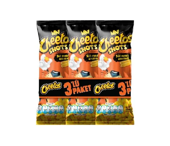 Cheetos Shots Mısır Çerezi Süt Mısırı Aromalı