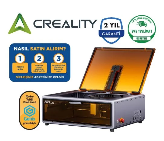 Crealıty Crealıty Falcon A1 – 10Watt Lazer Gravür Cihazı