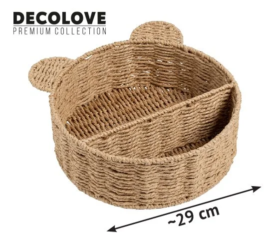 Decolove Dekoratif Duvara Asılabilir Sepet