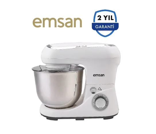 Emsan Bella Gusto Stand Mikser İnci Beyazı