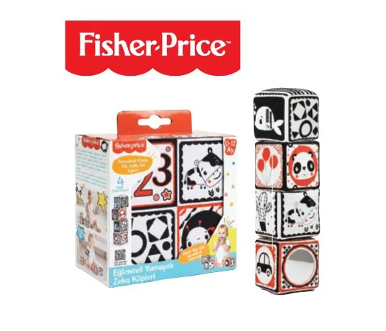 Fısher Price Aynalı Yumuşak Küpler