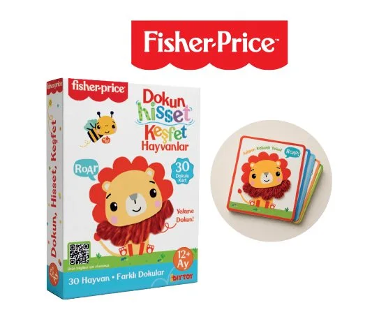 Fısher Price Dokun Hisset Keşfet Kartlar