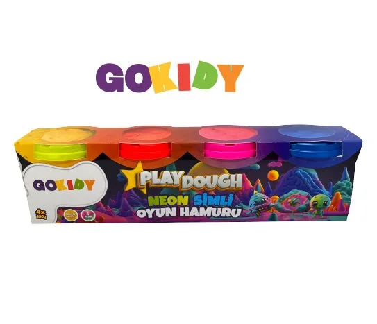 Gokidy Neon Simli Oyun Hamuru