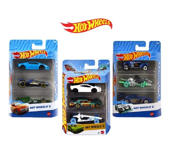 Hotwheels Üçlü Arabalar