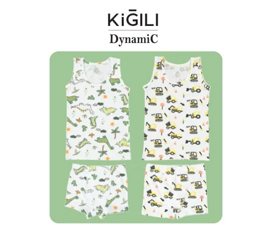 Kiğılı Dynamic Atlet Ve Boxer Seti Çocuk