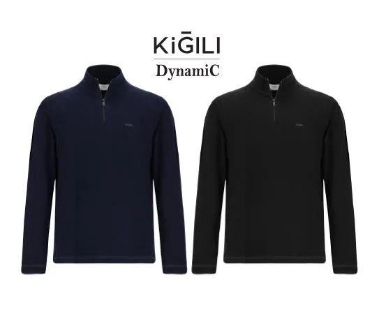 Kiğılı Dynamic Yarım Fermuarlı Polar Erkek