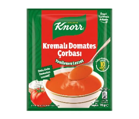 Knorr Kremalı Domates Çorbası