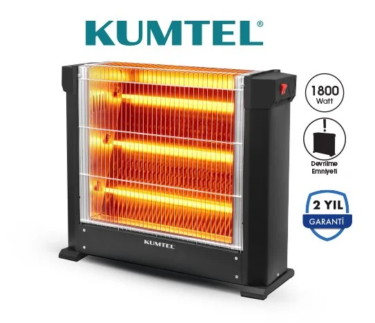 Kumtel Çift Yönlü Şömine Isıtıcı