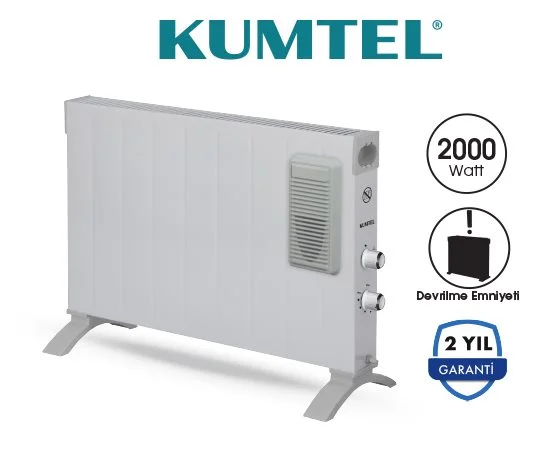 Kumtel Fanli Konvektör Isıtıcı Hc-2948
