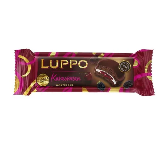 Luppo Karaorman Meyve Aromalı Çikolata Kaplı Kek