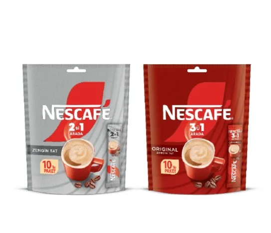 Nescafe Hazır Kahve 3ü1 Arada /2si 1 Arada 10’lu