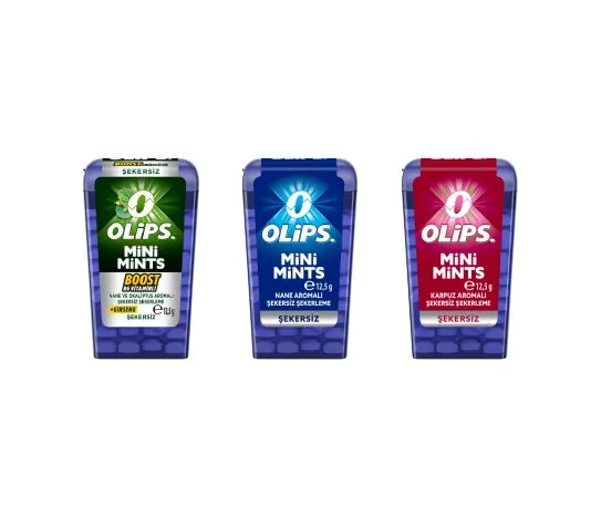 Olips Mini Mints Şekersiz Şekerleme Çeşitleri