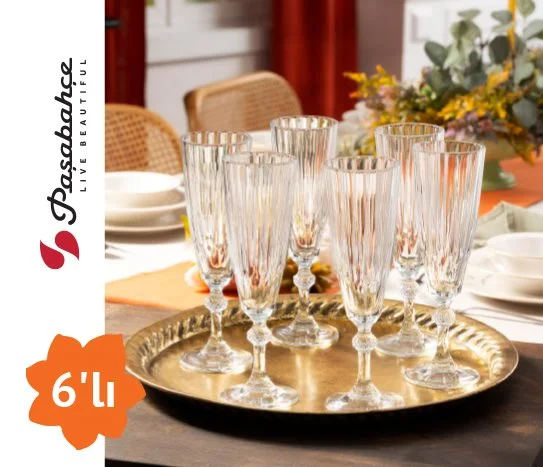 Paşabahçe Diamond Ayaklı Kahve Yanı Su Bardağı ~ 170 cc