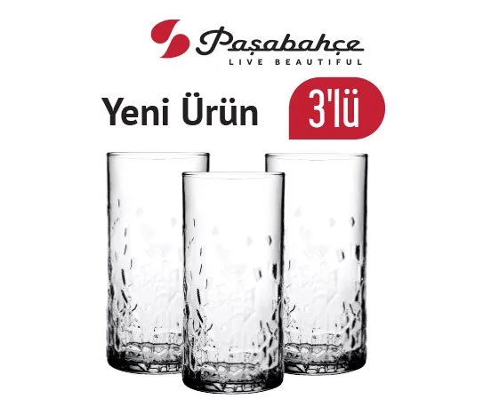 Paşabahçe Glacis Meşrubat Bardağı ~ 420 cc