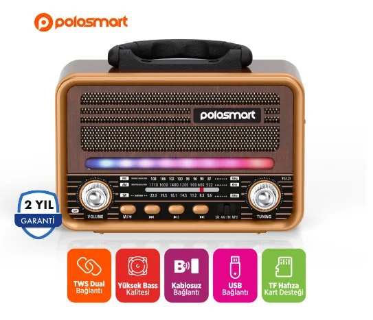 Polosmart Retro Nostaljik Radyo