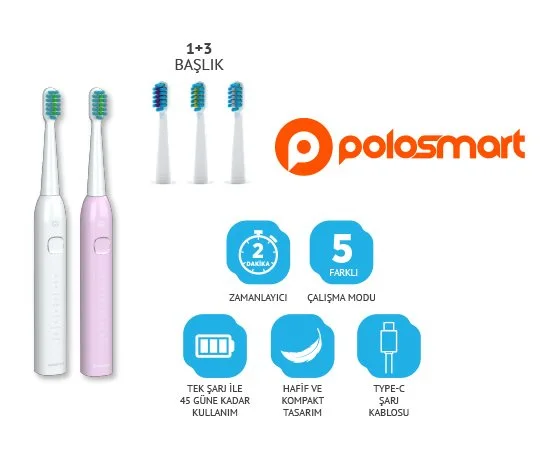 Polosmart Şarjlı Diş Fırçası Psc111