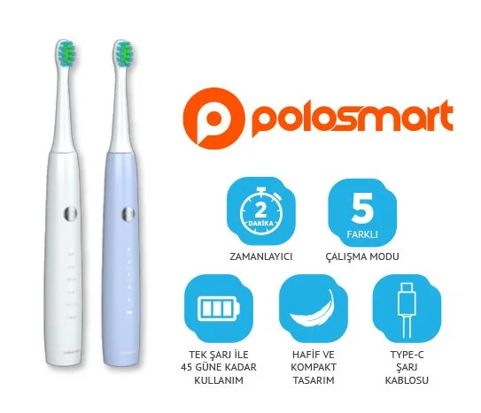 Polosmart Şarjlı Diş Fırçası Psc112