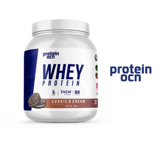Proteinocn Kurabiye & Krema Aromalı Protein Tozu