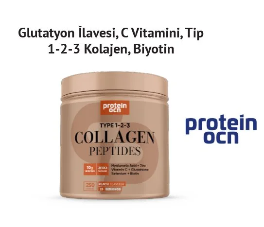Proteinocn Şeftali Aromalı Kolajen