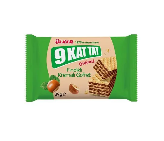Ülker 9 Kat Tat Fındık Kremalı Gofret