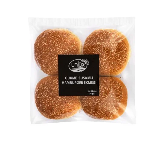 Unlüx Gurme Susamlı Hamburger Ekmeği