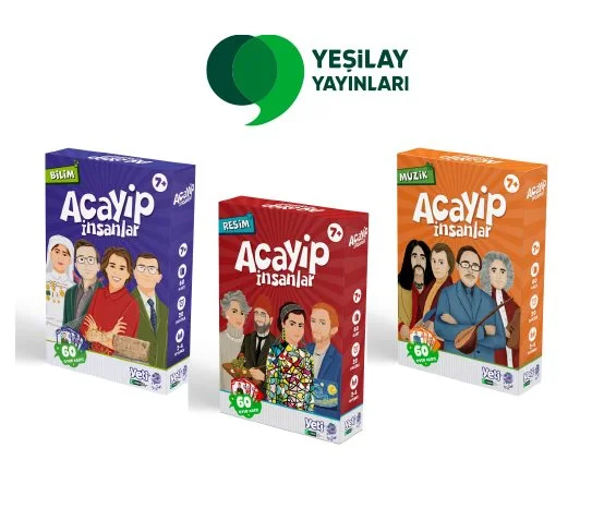 Yeşilay Yayınları Acayip İnsanlar Oyun Kartları