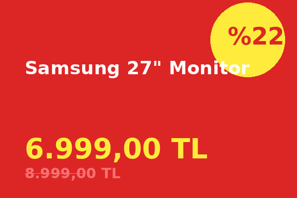 Samsung 27" Monitor